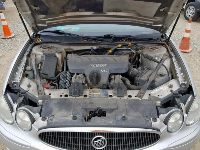 2G4WC532651203493 - 2005 BUICK LACROSSE C SILVER photo 7