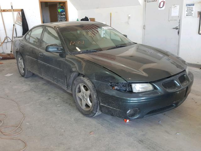 1G2WK52J21F174677 - 2001 PONTIAC GRAND PRIX GREEN photo 1