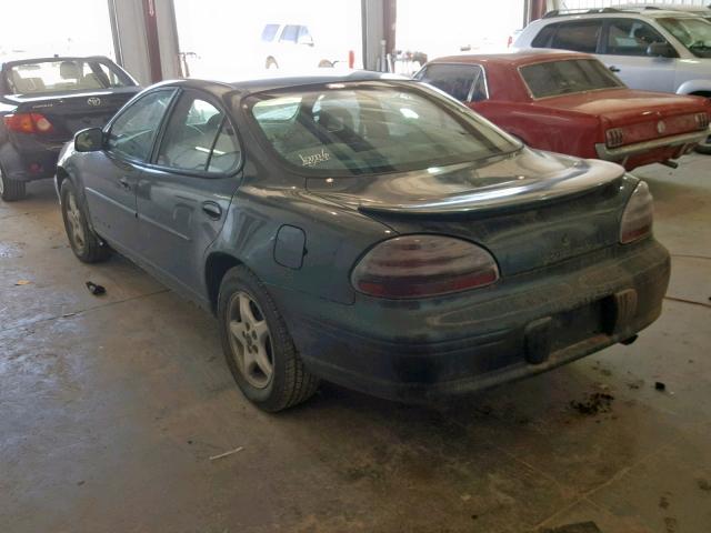 1G2WK52J21F174677 - 2001 PONTIAC GRAND PRIX GREEN photo 3