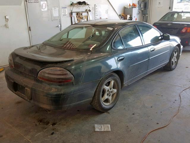 1G2WK52J21F174677 - 2001 PONTIAC GRAND PRIX GREEN photo 4