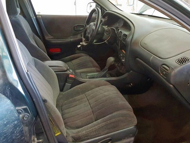 1G2WK52J21F174677 - 2001 PONTIAC GRAND PRIX GREEN photo 5