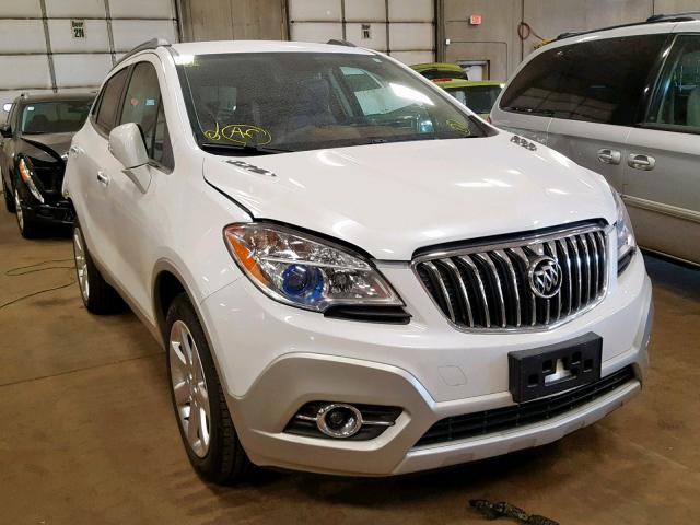 KL4CJGSB9FB223047 - 2015 BUICK ENCORE WHITE photo 1