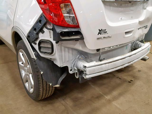 KL4CJGSB9FB223047 - 2015 BUICK ENCORE WHITE photo 9