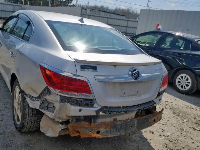 1G4GA5EC5BF260787 - 2011 BUICK LACROSSE C SILVER photo 9