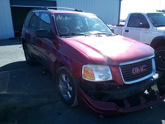 1GKDS13S742277323 - 2004 GMC ENVOY RED photo 1