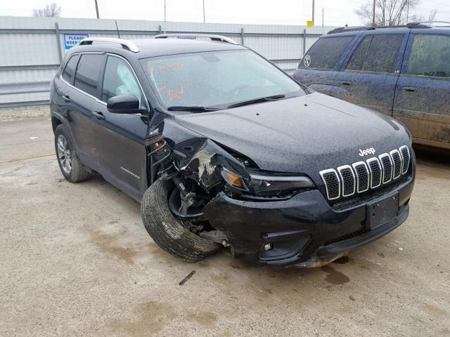 1C4PJMLN2KD214395 - 2019 JEEP CHEROKEE L BLACK photo 1