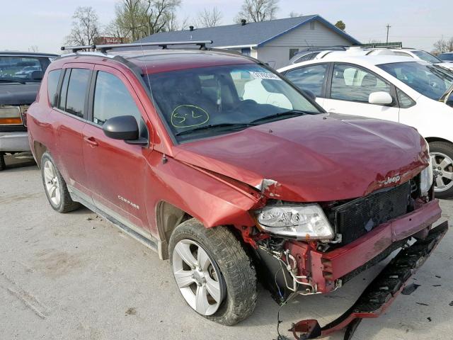 1J4NF1FBXBD135995 - 2011 JEEP COMPASS SP Қызыл фото 1