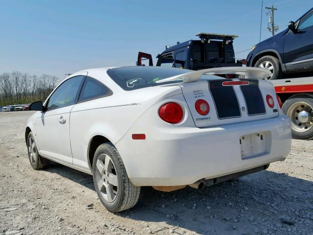 1G1AL18F287192446 - 2008 CHEVROLET COBALT LT WHITE photo 3