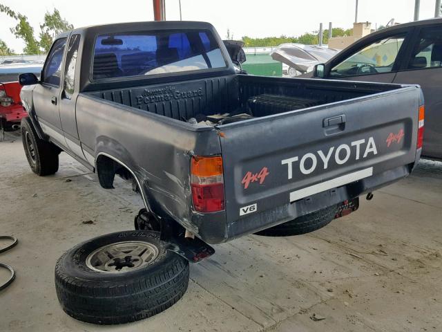 JT4VN13D2K5005816 - 1989 TOYOTA PICKUP 1/2 BLACK photo 3