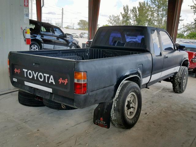 JT4VN13D2K5005816 - 1989 TOYOTA PICKUP 1/2 BLACK photo 4