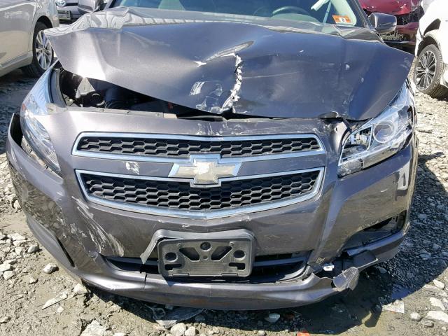 1G11D5RR4DF101867 - 2013 CHEVROLET MALIBU 1LT გრაფიტი ფოტო 7