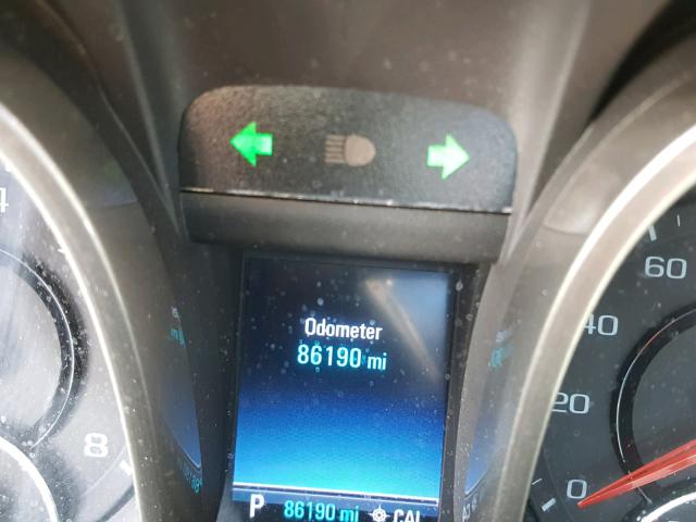 1G11D5RR4DF101867 - 2013 CHEVROLET MALIBU 1LT გრაფიტი ფოტო 8