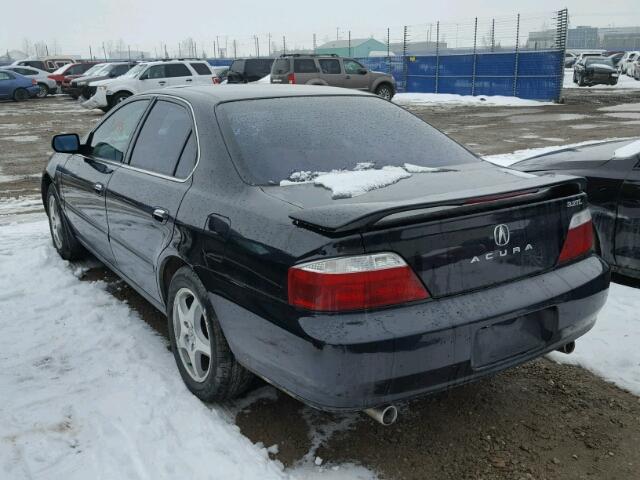 19UUA56653A803250 - 2003 ACURA 3.2TL BLACK photo 3