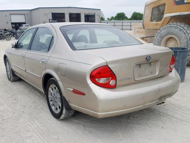 JN1CA31D61T802830 - 2001 NISSAN MAXIMA GXE GOLD photo 3