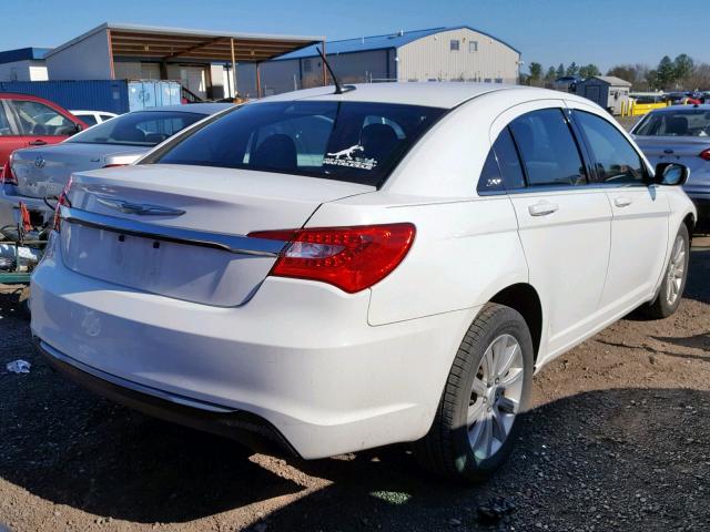 1C3CCBBB3CN230089 - 2012 CHRYSLER 200 TOURIN WHITE photo 4