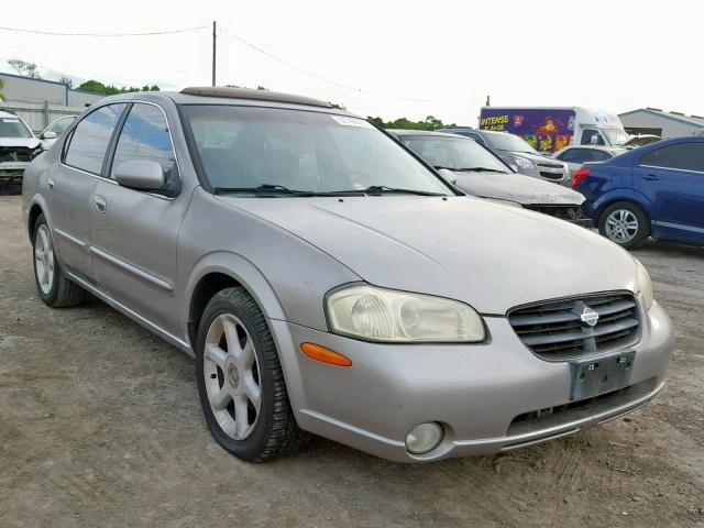 JN1CA31AX1T108809 - 2001 NISSAN MAXIMA GXE SILVER photo 1