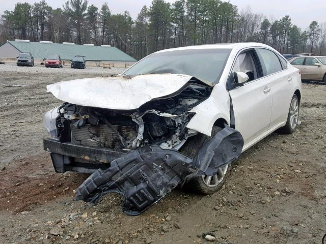 4T1BK1EB3EU081543 - 2014 TOYOTA AVALON BAS WHITE photo 2