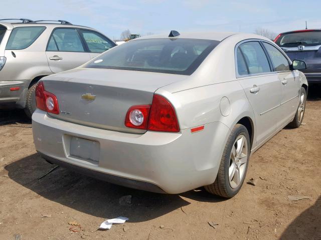 1G1ZB5E03CF287917 - 2012 CHEVROLET MALIBU LS GOLD photo 4