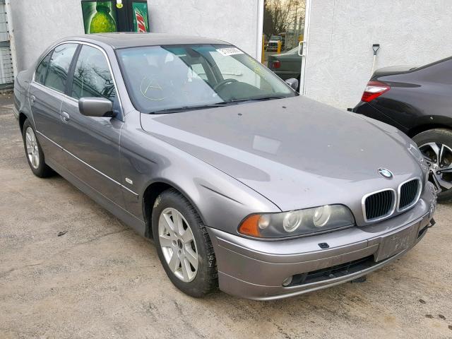 WBADT63442CH98207 - 2002 BMW 530 I AUTO GRAY photo 1