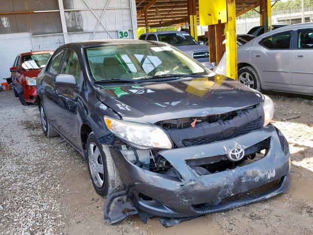 1NXBU4EE1AZ226739 - 2010 TOYOTA COROLLA BA GRAY photo 1