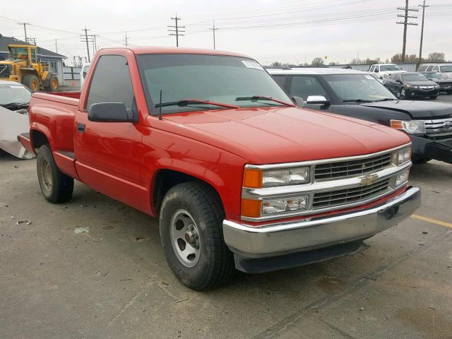 1GCEC14RXTZ154193 - 1996 CHEVROLET GMT-400 C1 RED photo 1