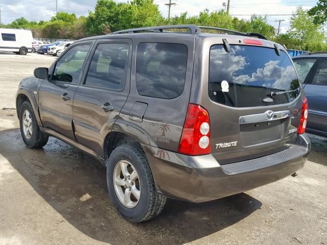 4F2YZ04176KM25076 - 2006 MAZDA TRIBUTE S BROWN photo 3