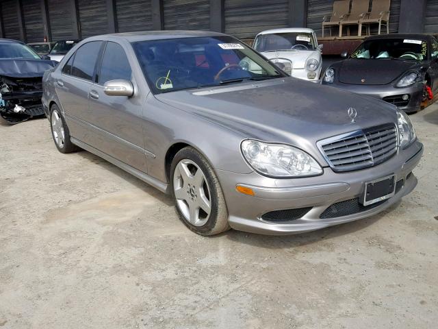 WDBNG76J24A399311 - 2004 MERCEDES-BENZ S 600 TAN photo 1