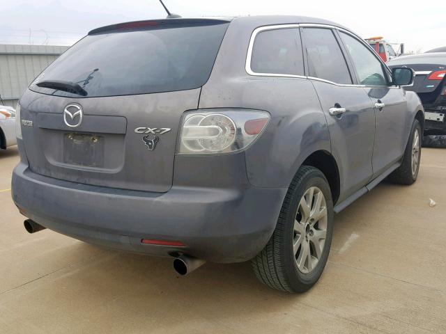 JM3ER293190227268 - 2009 MAZDA CX-7 SILVER photo 4