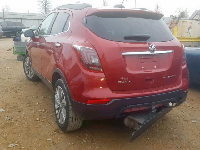 KL4CJASB8JB516329 - 2018 BUICK ENCORE PRE RED photo 3