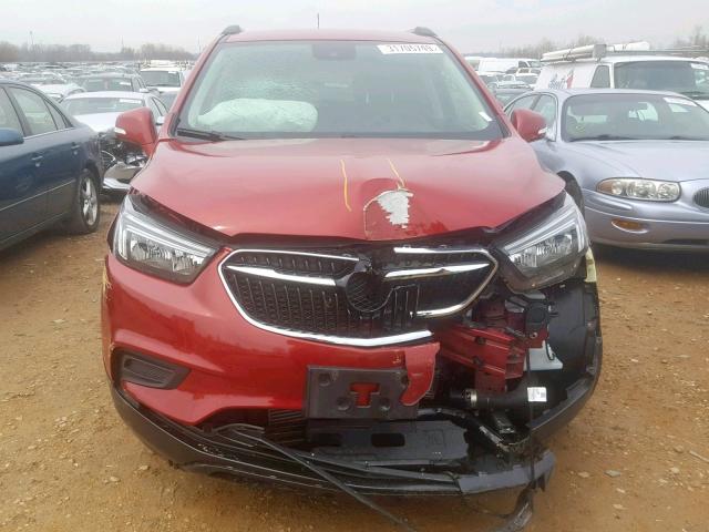 KL4CJASB8JB516329 - 2018 BUICK ENCORE PRE RED photo 7