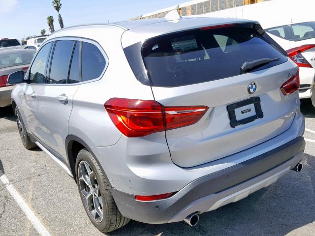 WBXHU7C32HP924869 - 2017 BMW X1 SDRIVE2 SILVER photo 3