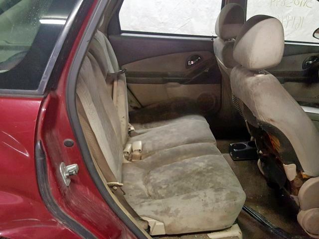 1G1ZT62845F164840 - 2005 CHEVROLET MALIBU MAX 红色 照片 6