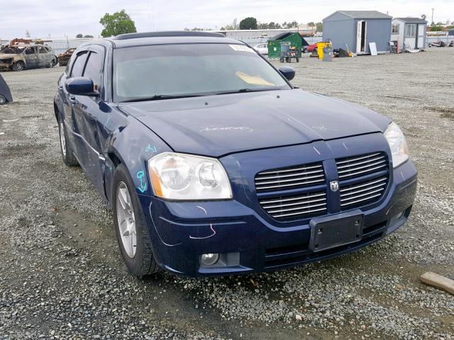 2D4FV48VX5H648017 - 2005 DODGE MAGNUM SXT BLUE photo 1