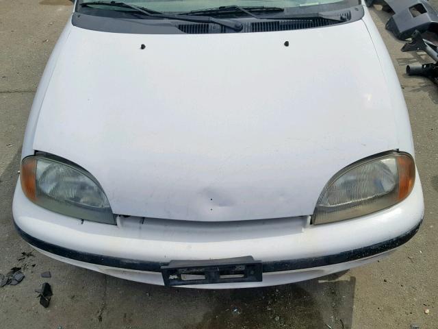 2C1MR2293V6743214 - 1997 GEO METRO LSI WHITE photo 9