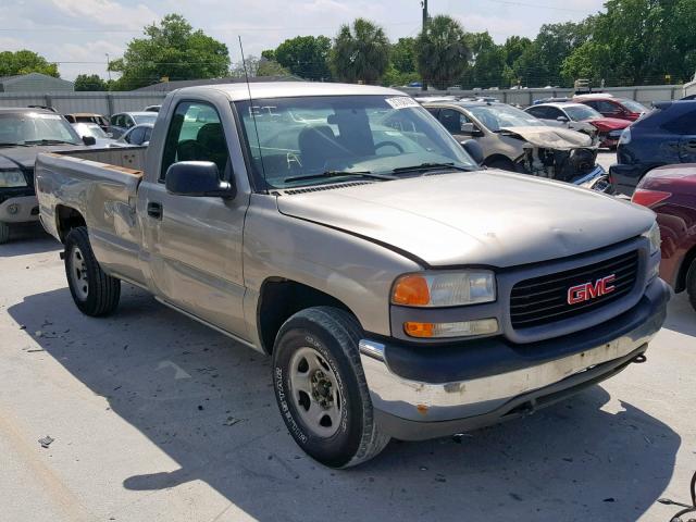 1GTEK14V82E159141 - 2002 GMC NEW SIERRA GOLD photo 1