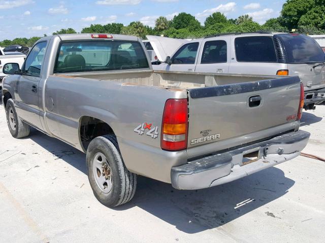 1GTEK14V82E159141 - 2002 GMC NEW SIERRA GOLD photo 3