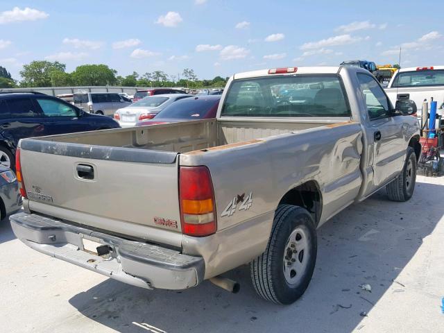 1GTEK14V82E159141 - 2002 GMC NEW SIERRA GOLD photo 4