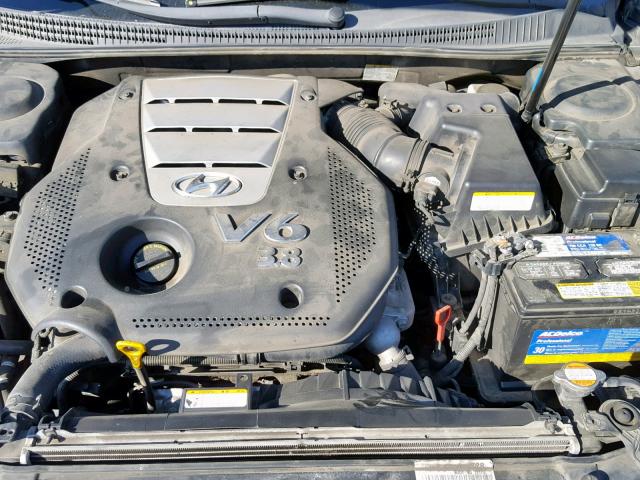 KMHFC46F86A121703 - 2006 HYUNDAI AZERA SE BLUE photo 7