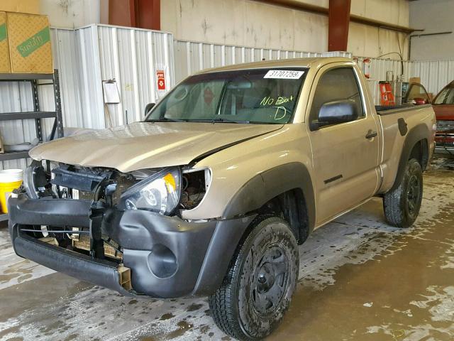 5TEPX42N16Z181211 - 2006 TOYOTA TACOMA GOLD photo 2