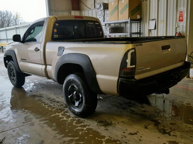 5TEPX42N16Z181211 - 2006 TOYOTA TACOMA GOLD photo 3