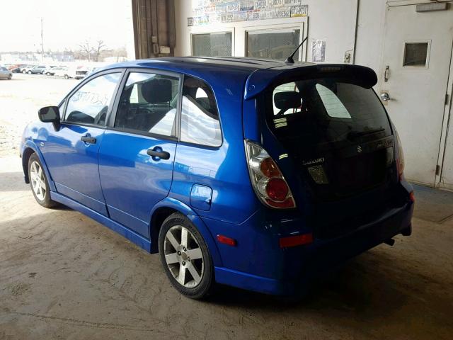 JS2RC62H665353297 - 2006 SUZUKI AERIO BLUE photo 3