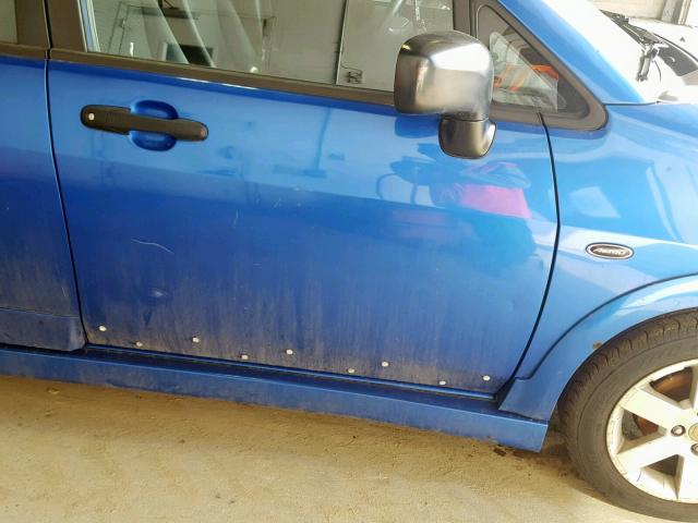 JS2RC62H665353297 - 2006 SUZUKI AERIO BLUE photo 9