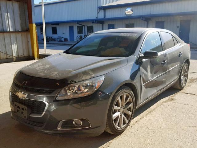 1G11E5SL6EF275654 - 2014 CHEVROLET MALIBU 2LT CHARCOAL photo 2