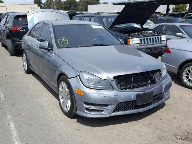 WDDGF4HB2DA856271 - 2013 MERCEDES-BENZ C 250 GRAY photo 1