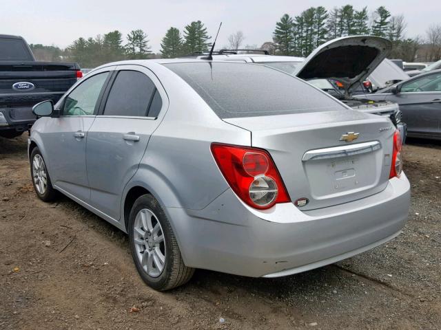 1G1JC5SH1C4129334 - 2012 CHEVROLET SONIC LT SILVER photo 3