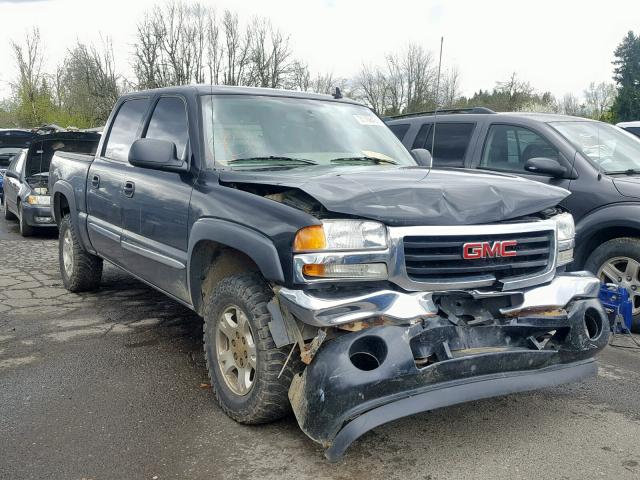 2GTEK13Z861257307 - 2006 GMC NEW SIERRA BLACK photo 1