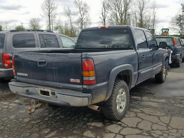 2GTEK13Z861257307 - 2006 GMC NEW SIERRA BLACK photo 4