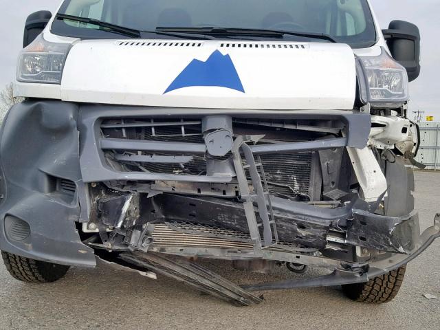 3C6URVJG6HE544643 - 2017 RAM PROMASTER 白色 照片 9