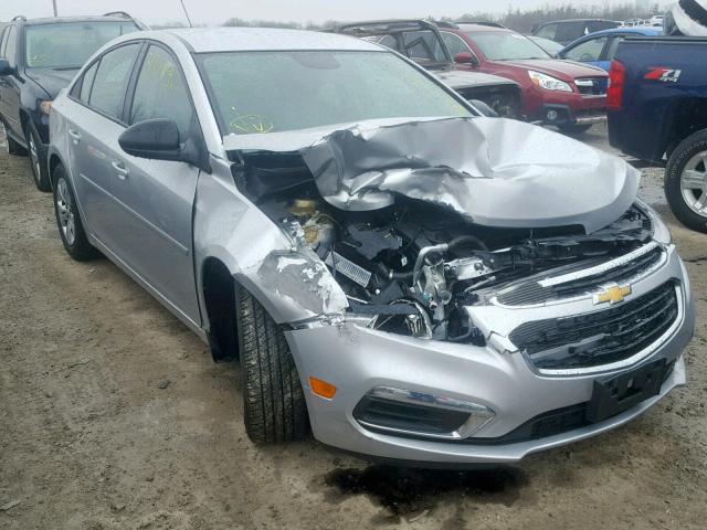 1G1PA5SG0F7185162 - 2015 CHEVROLET CRUZE LS SILVER photo 1