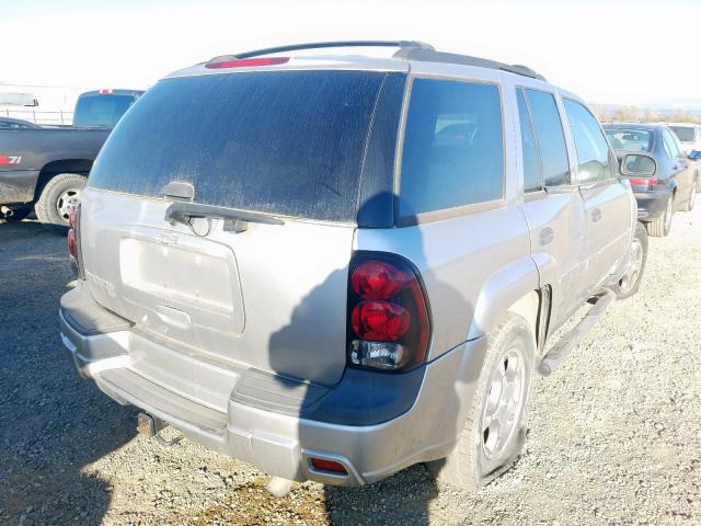 1GNDT13S782197283 - 2008 CHEVROLET TRAILBLAZER LS  photo 4